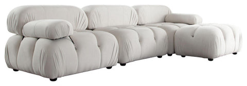 Paloma 4PC Modular 111" Reversible Chaise Sectional By Diamond Sofa