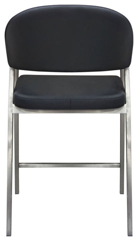 Adele 2 Counter Height Chairs, Black By Diamond Sofa
