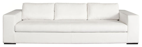Muse Sofa in Mist White Performance Fabric By Diamond Sofa