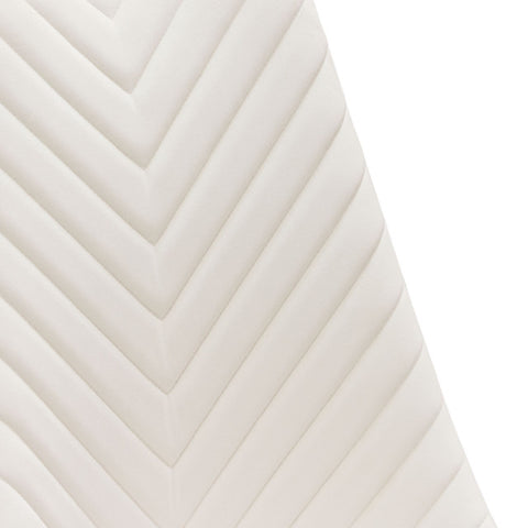 Vogue Set of (2) Dining Chairs in Cream Velvet By Diamond Sofa
