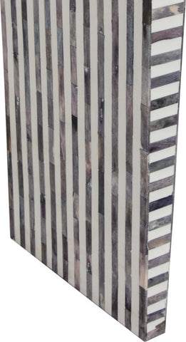 Mosaic Console Table - Black, White By Diamond Sofa