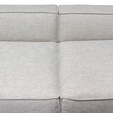 Vice 2-Piece Modular Sofa, Barley Fabric By Diamond Sofa