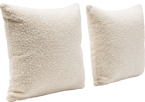 Square Accent Pillows (Set of 2) - Bone By Diamond Sofa