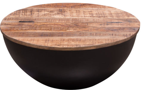 Salem Storage Cocktail Table - Natural By Diamond Sofa