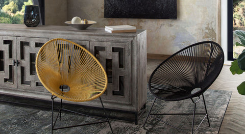 Sativa Accent Chair (Set of 2) - Orange By Diamond Sofa