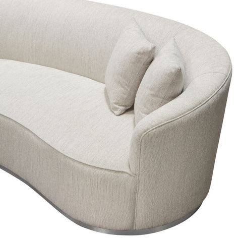 Raven Sofa - Cream By Diamond Sofa
