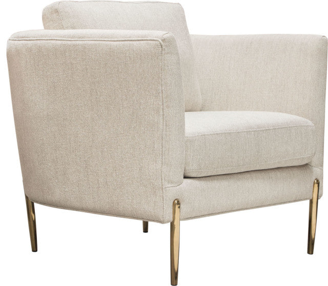 Lane Chair - Cream By Diamond Sofa