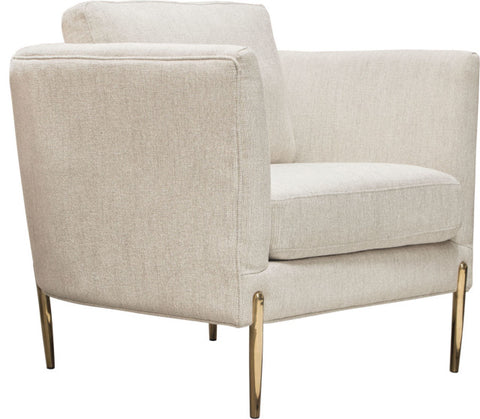 Lane Chair - Cream By Diamond Sofa