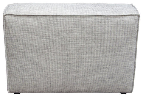 Vice Armless Chair, Barley Fabric By Diamond Sofa