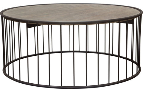 Gibson Cocktail Table - Gray By Diamond Sofa