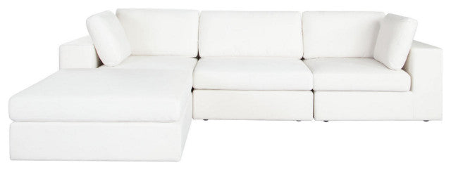 Muse 4PC Modular Reversible Chaise Sectional By Diamond Sofa