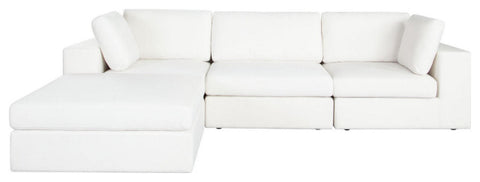 Muse 4PC Modular Reversible Chaise Sectional By Diamond Sofa