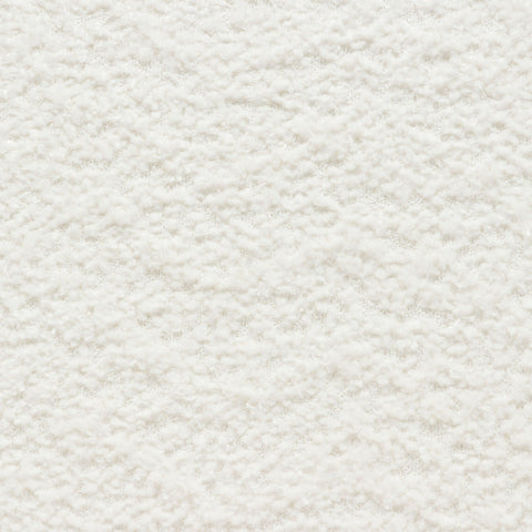 Vesper Curved Armless Right Chaise, Faux White Shearling, Black Wood Leg Base By Diamond Sofa