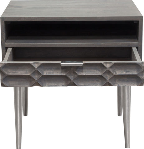 Petra Accent Table - Gray By Diamond Sofa