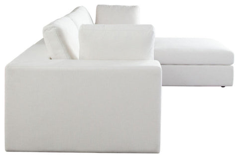 Muse 4PC Modular Reversible Chaise Sectional By Diamond Sofa