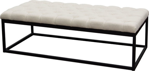Mateo Tufted Bench - Desert Sand, Large By Diamond Sofa