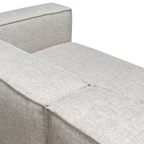 Vice 2-Piece Modular Sofa, Barley Fabric By Diamond Sofa