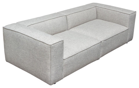 Vice 2PC Modular Sofa in Barley Fabric By Diamond Sofa