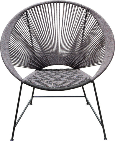 Pablo Accent Chairs (Set of 2) - Black, Gray By Diamond Sofa