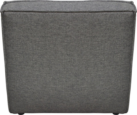 Marshall Scooped Seat Armless Chair - Gray By Diamond Sofa