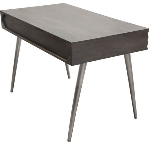 Petra Writing Desk - Gray By Diamond Sofa