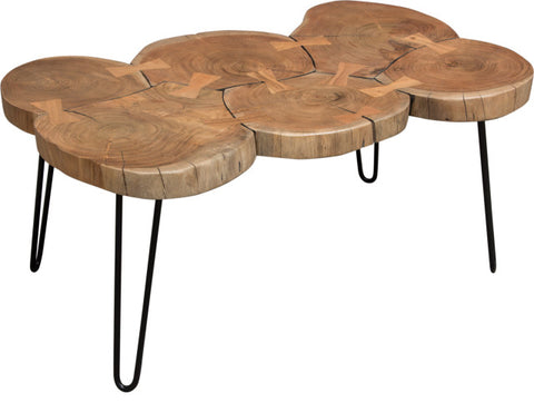 Joss Rectangle Cocktail Table - Natural By Diamond Sofa