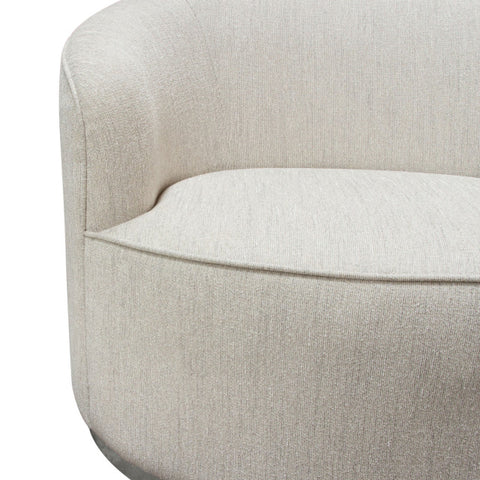 Raven Chair, Light Cream Fabric By Diamond Sofa