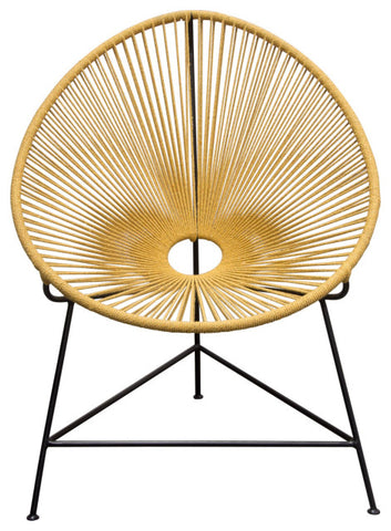 Sativa 2 Accent Chairs, Orange Rope By Diamond Sofa