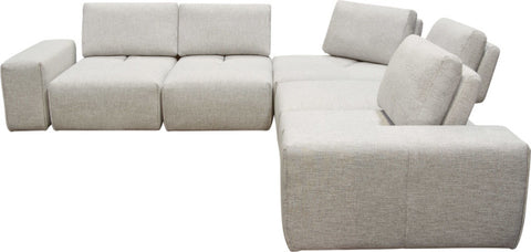 Jazz 5-Seater Corner Sectional - Barley By Diamond Sofa