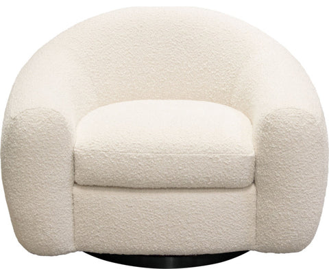 Pascal Swivel Chair - Bone By Diamond Sofa