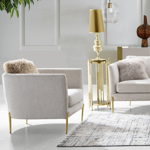 Lane Chair - Cream By Diamond Sofa