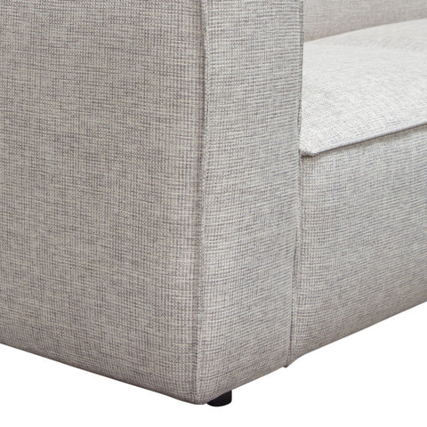 Vice 2-Piece Modular Sofa, Barley Fabric By Diamond Sofa