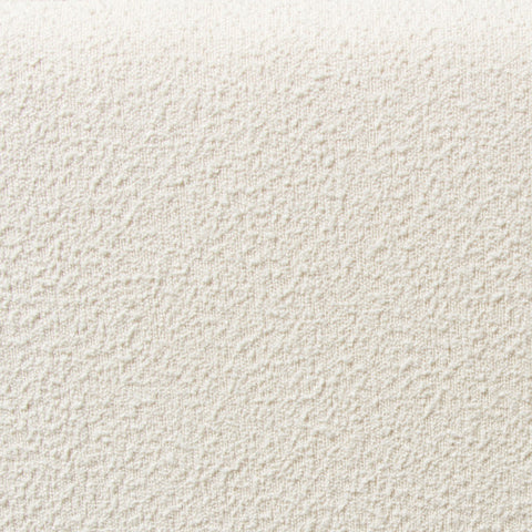 Cloud 43" Low Profile Eastern King Bed in Ivory Boucle Fabric By Diamond Sofa