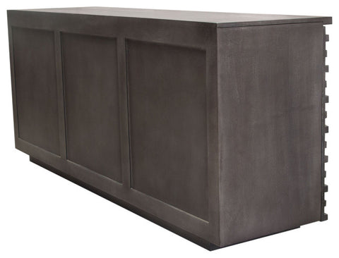 Bastille 3-Door Sideboard, Smoke Gray By Diamond Sofa