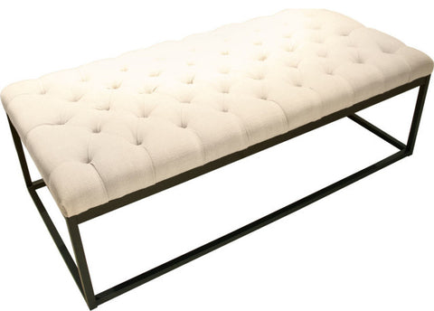 Mateo Tufted Bench - Desert Sand, Large By Diamond Sofa