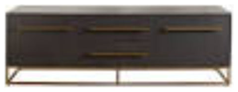 Encore Mango Wood 2-Door 2-Drawer Entertainment Cabinet By Diamond Sofa