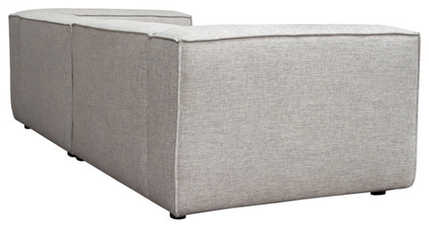 Vice 2PC Modular Sofa in Barley Fabric By Diamond Sofa