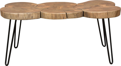 Joss Rectangle Cocktail Table - Natural By Diamond Sofa