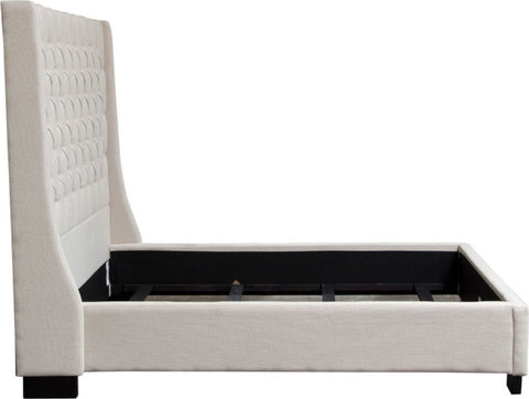 Park Avenue Tufted Bed - Desert Sand, King By Diamond Sofa