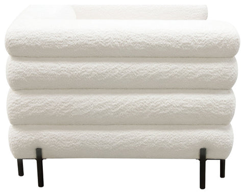 Vox Tufted Chair, White By Diamond Sofa