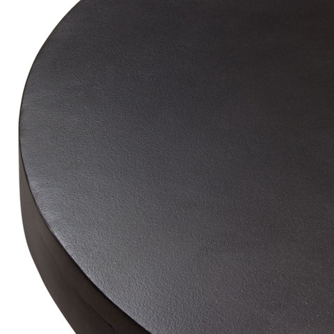 Rune 42" Round Cocktail Table in Black Finish By Diamond Sofa