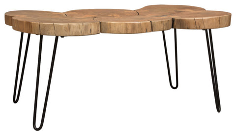 Joss Rectangle Cocktail Table - Natural By Diamond Sofa