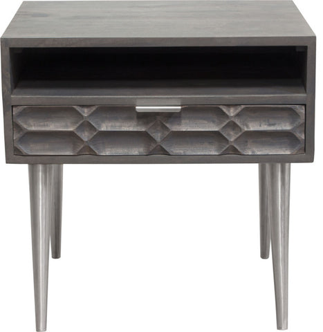 Petra Accent Table - Gray By Diamond Sofa