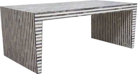 Mosaic Cocktail Table - Black, White By Diamond Sofa