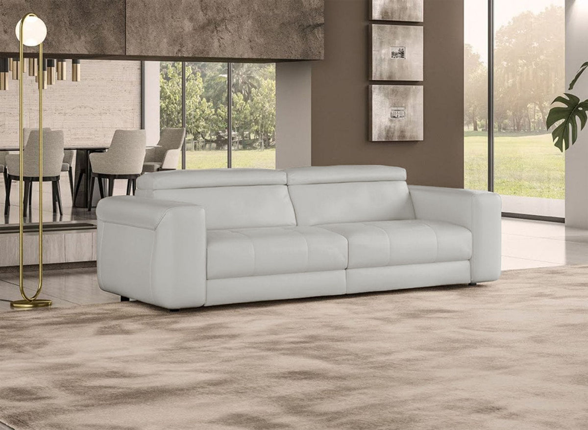 Lamod Italia Icon Modern Italian Grey Leather Sofa Bed Model VGCCICON-GREY-9