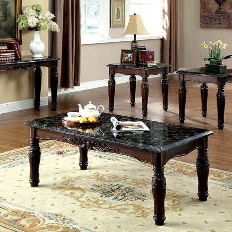 Brampton 3 Pc. Table Set Model Cm4292Ex-3Pk-End Table By Furniture Of America 