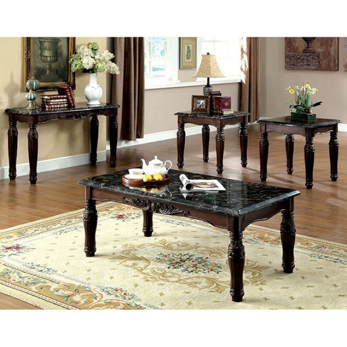 Brampton 3 Pc. Table Set Model Cm4292Ex-3Pk-End Table By Furniture Of America 