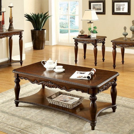 Bunbury 3 Pc. Table Set Model Cm4915-3Pk-End Table By Furniture Of America 
