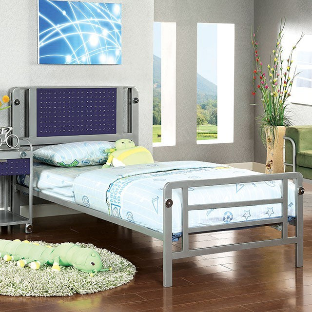 Prado Bed Model Cm7167-Twin Bed By Furniture Of America 
