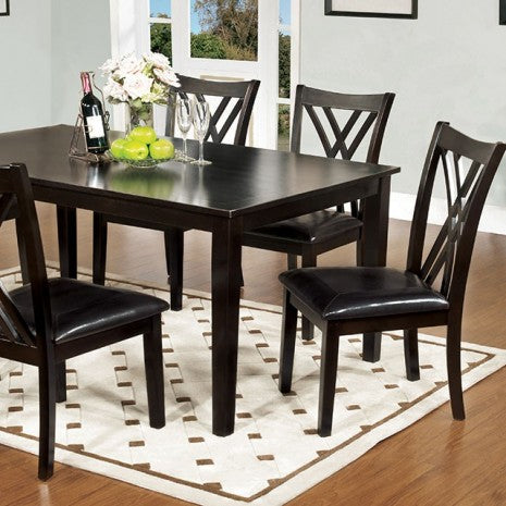 Springhill 7 Pc. Dining Table Set Model Cm3460T-7Pk-Chair By Furniture Of America 